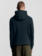 Felpa Lyle & Scott Blu cappuccio e zip ML420VOG DARK NAVY LYLE & SCOTT 