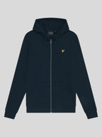Felpa Lyle & Scott Blu cappuccio e zip ML420VOG DARK NAVY LYLE & SCOTT 