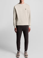Felpa Lyle & Scott Beige girocollo ML424VOG COVE LYLE & SCOTT 