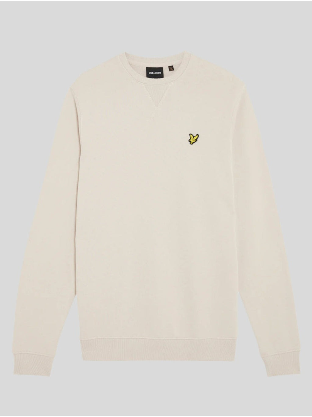 Felpa Lyle & Scott Beige girocollo ML424VOG COVE LYLE & SCOTT 