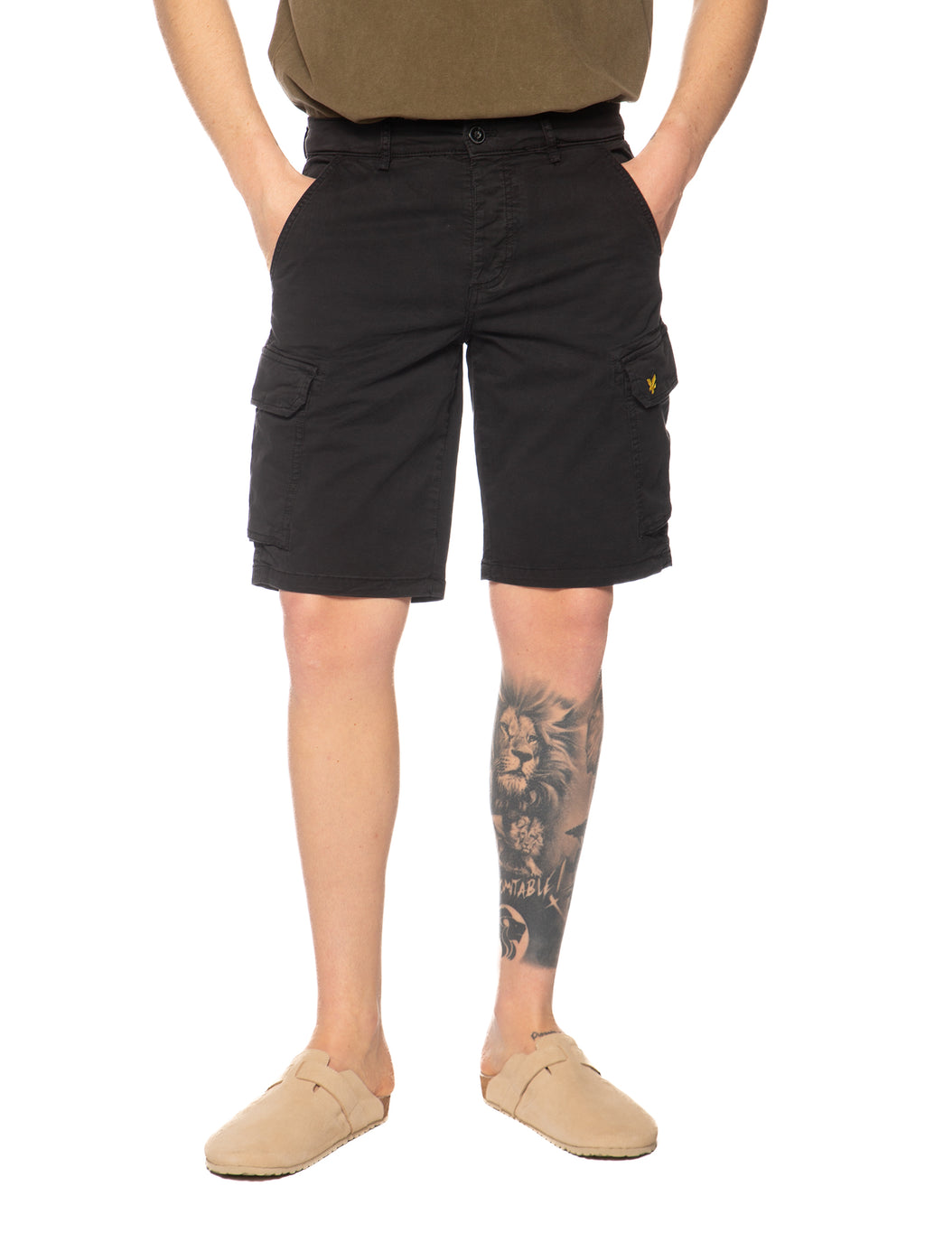 Bermuda Lyle & Scott Nero cargo<BR/> SH1816ITA JET BLACK LYLE & SCOTT 
