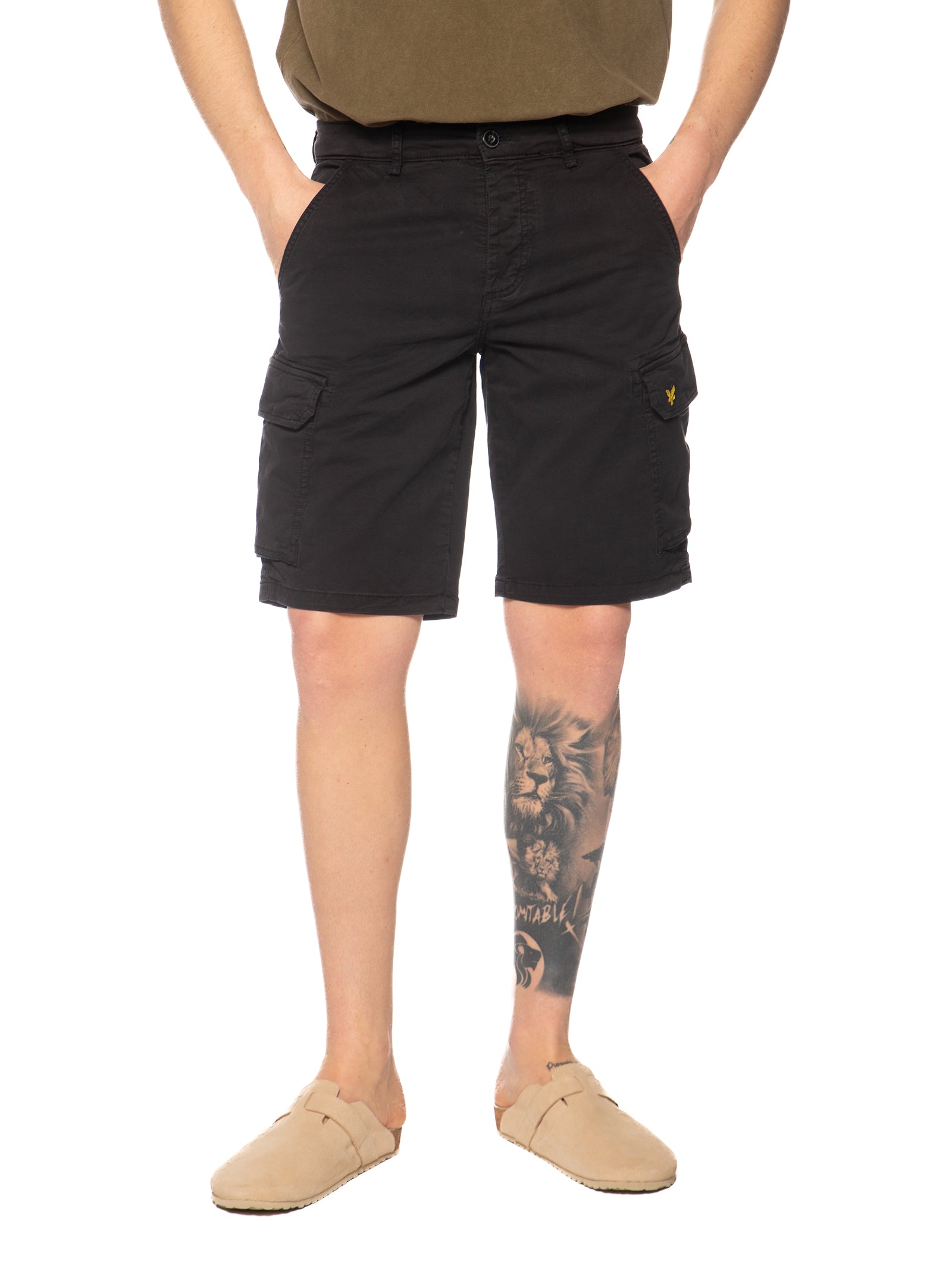 Bermuda Lyle & Scott Nero cargo<BR/> SH1816ITA JET BLACK LYLE & SCOTT 