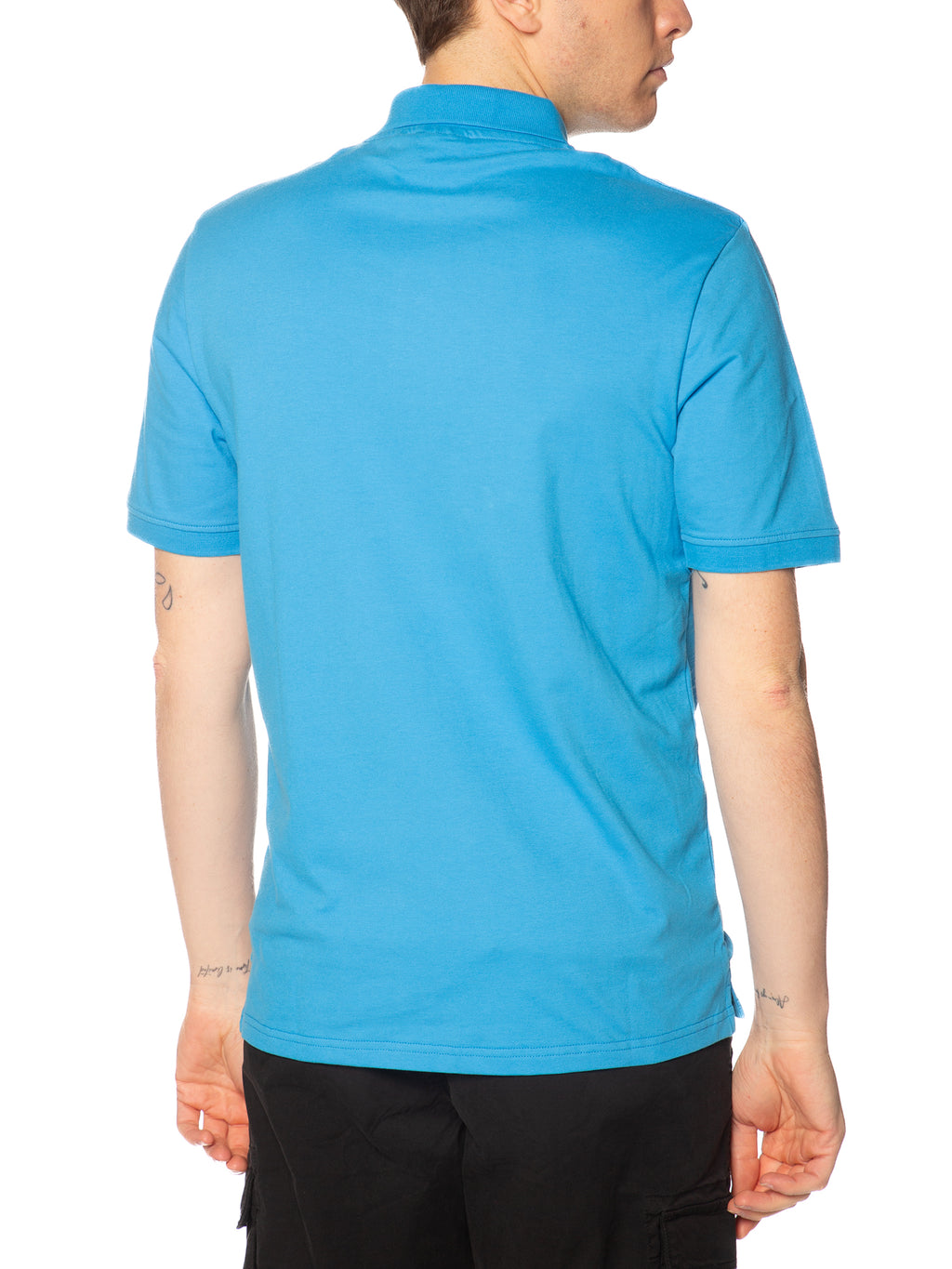 Polo Lyle & Scott Azzurro colletto logo SP400VOG SEA BLUE LYLE & SCOTT 