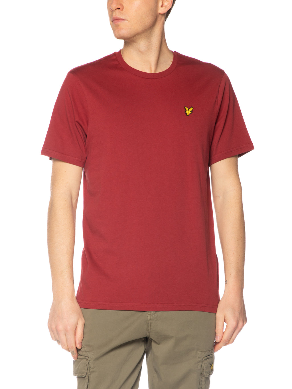 T-shirt Lyle & Scott Bordeaux Logo TS400VOG OXBLOOD RED LYLE & SCOTT 