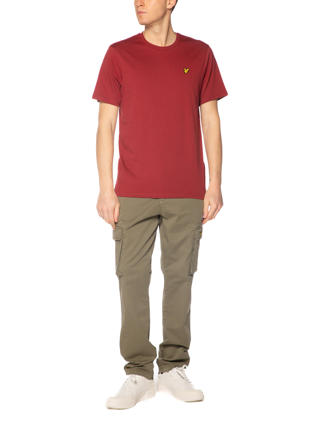 T-shirt Lyle & Scott Bordeaux Logo TS400VOG OXBLOOD RED LYLE & SCOTT 
