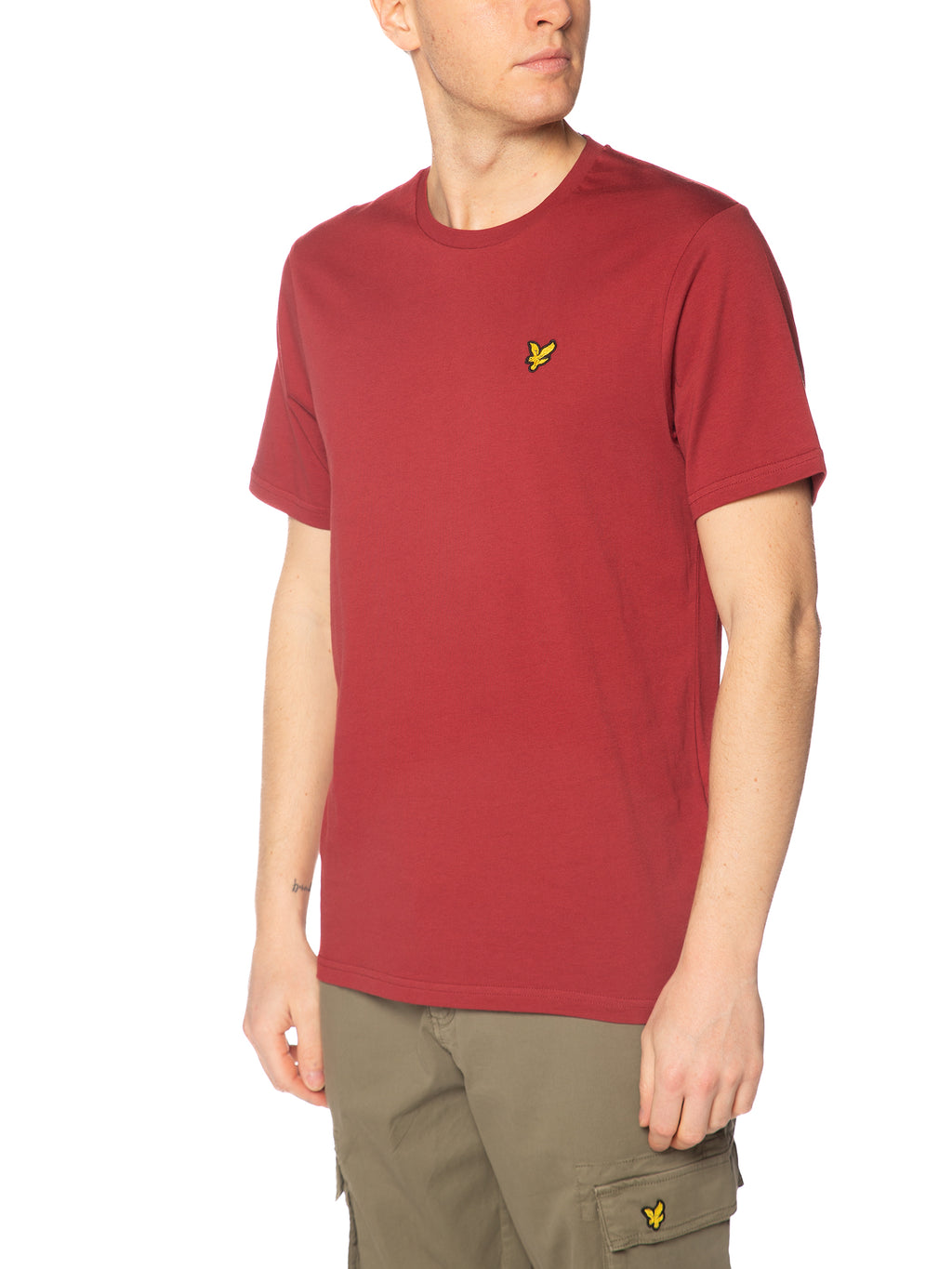 T-shirt Lyle & Scott Bordeaux Logo TS400VOG OXBLOOD RED LYLE & SCOTT 