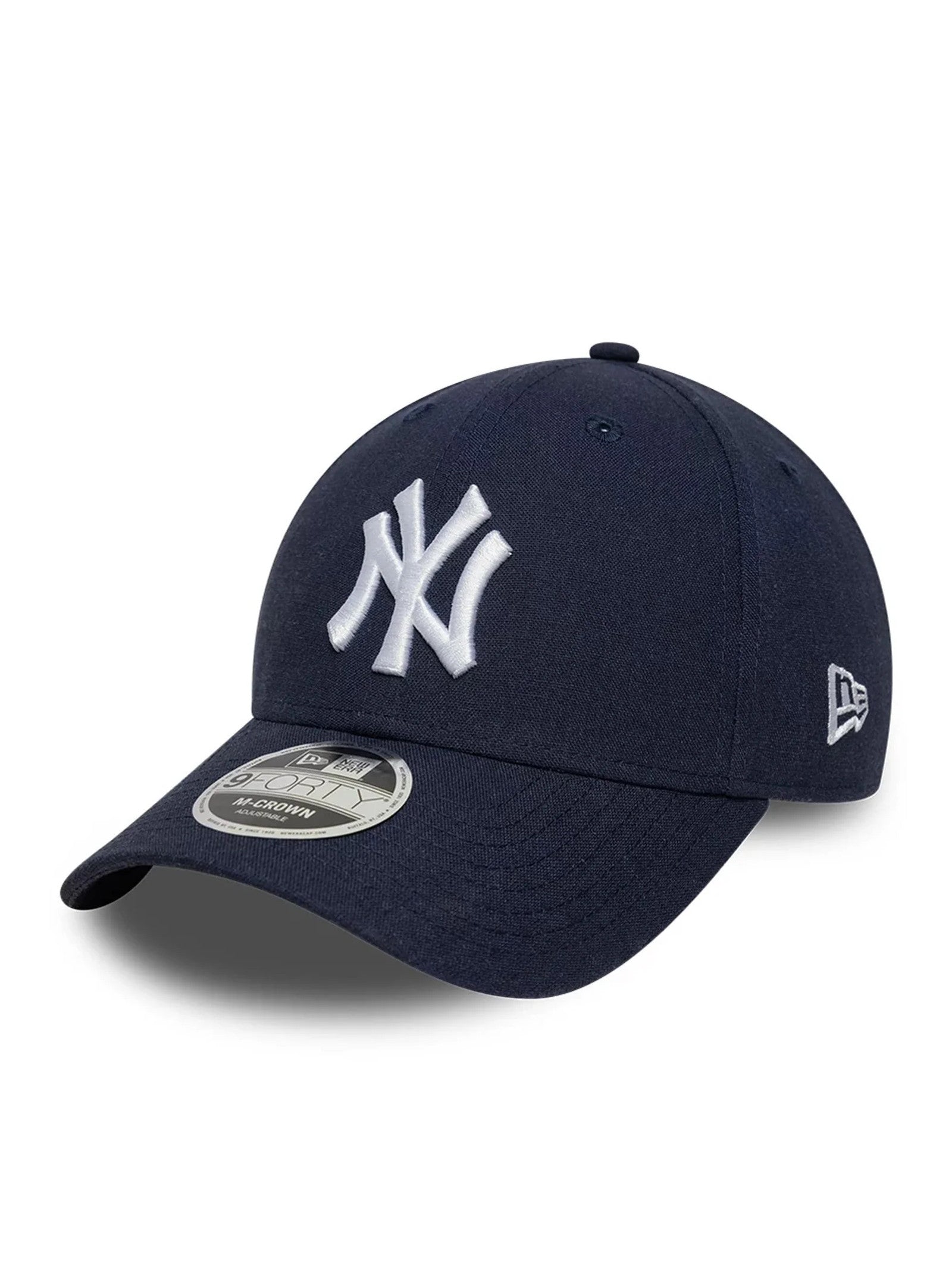 Berretto New Era Blu 9FORTY misto lino 60856291 NVY NEW ERA 