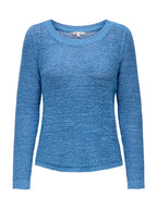 Maglia Only Celeste Gina con lavorazione a maglia 15113356 /Riviera ONLY 