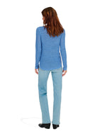 Maglia Only Celeste Gina con lavorazione a maglia 15113356 /Riviera ONLY 