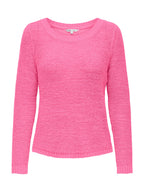 Maglia Only Rosa Gina con lavorazione a maglia 15113356 /Wild Orchid ONLY 