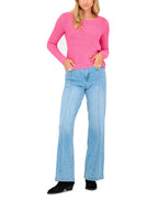 Maglia Only Rosa Gina con lavorazione a maglia 15113356 /Wild Orchid ONLY 