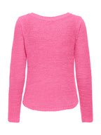 Maglia Only Rosa Gina con lavorazione a maglia 15113356 /Wild Orchid ONLY 