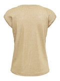 T-Shirt Only Silver Oro in lurex 15136069 /Gold Colour ONLY 