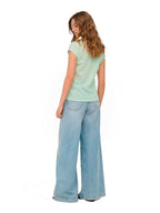 T-Shirt Only Silver Verde in lurex 15136069 /Green Lily ONLY 