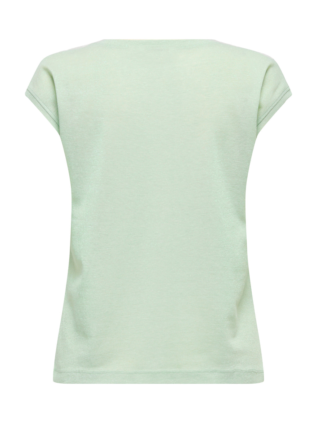 T-Shirt Only Silver Verde in lurex 15136069 /Green Lily ONLY 