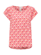 T-shirt Vic Only Rosso 15161116 /Equestrian Red ONLY 