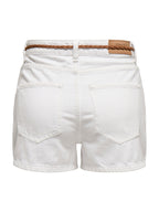Short Only Kelly Bianco 15221469 /White Denim ONLY 