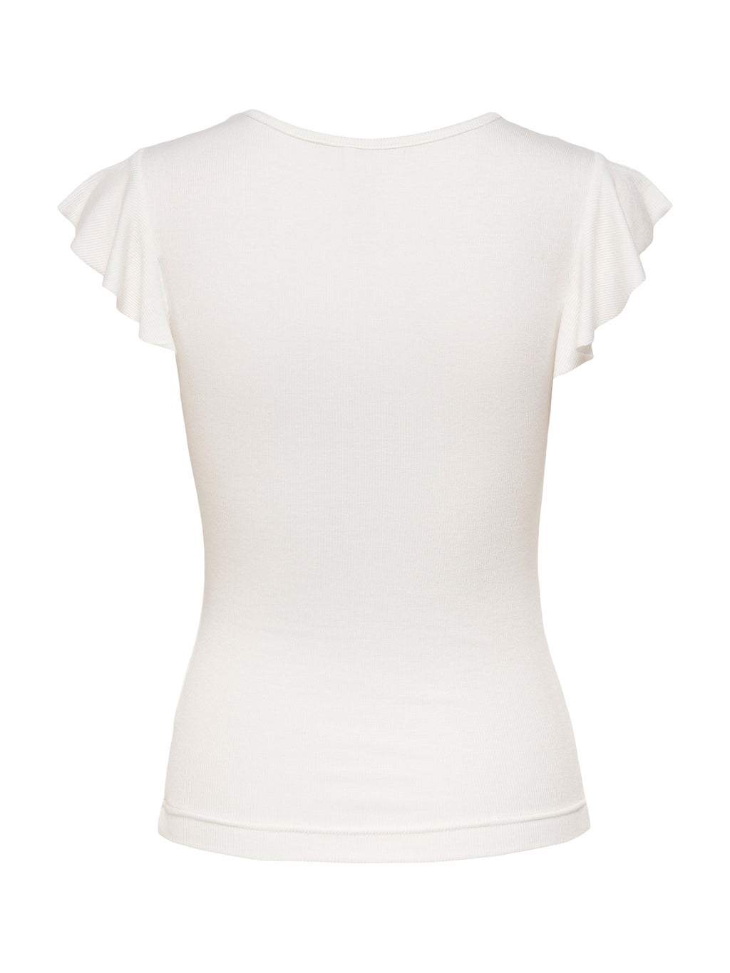 T-shirt Only Belia Bianco manica corta 15227187 /Cloud Dancer ONLY 