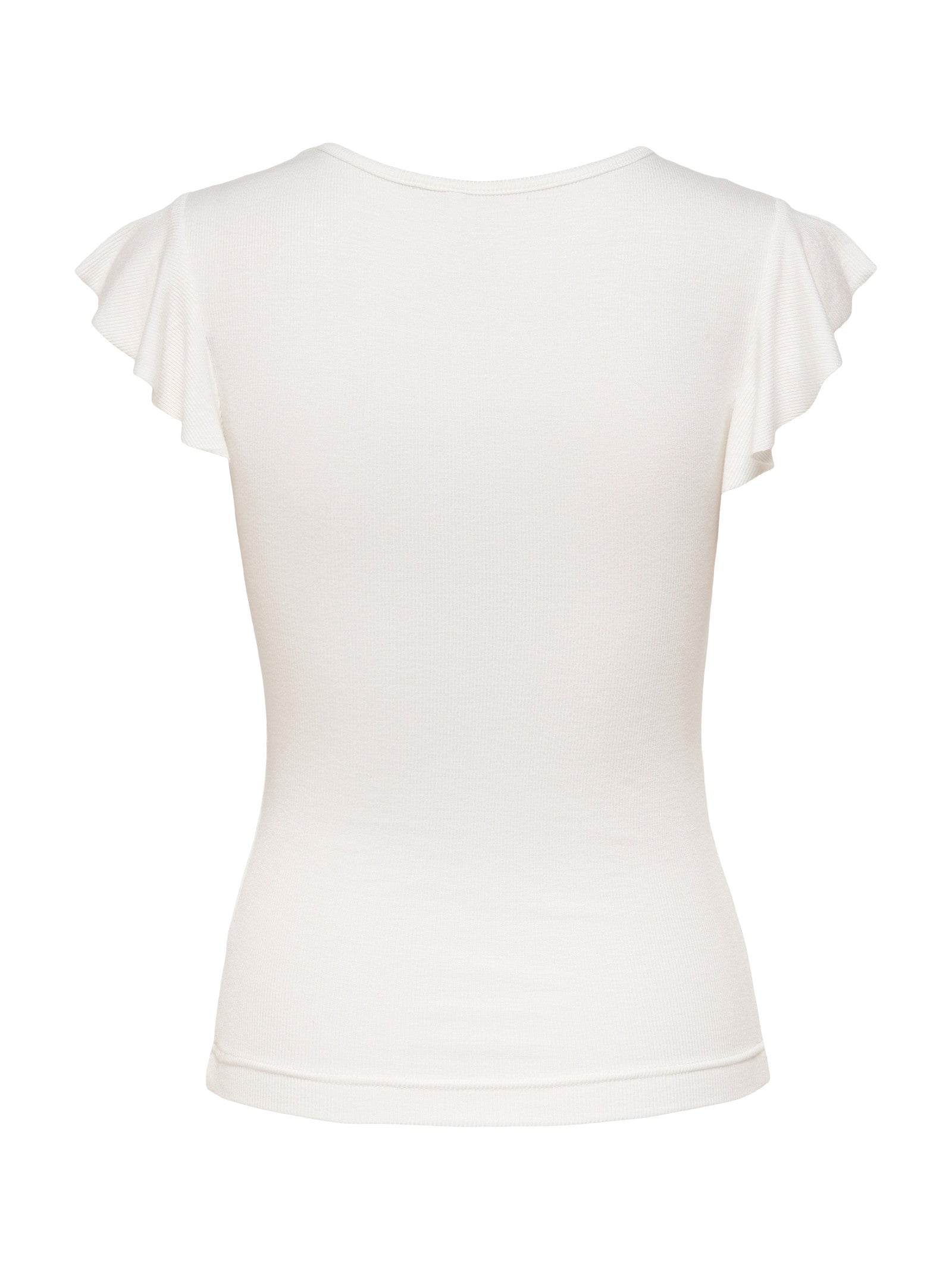 T-shirt Only Belia Bianco manica corta 15227187 /Cloud Dancer ONLY 