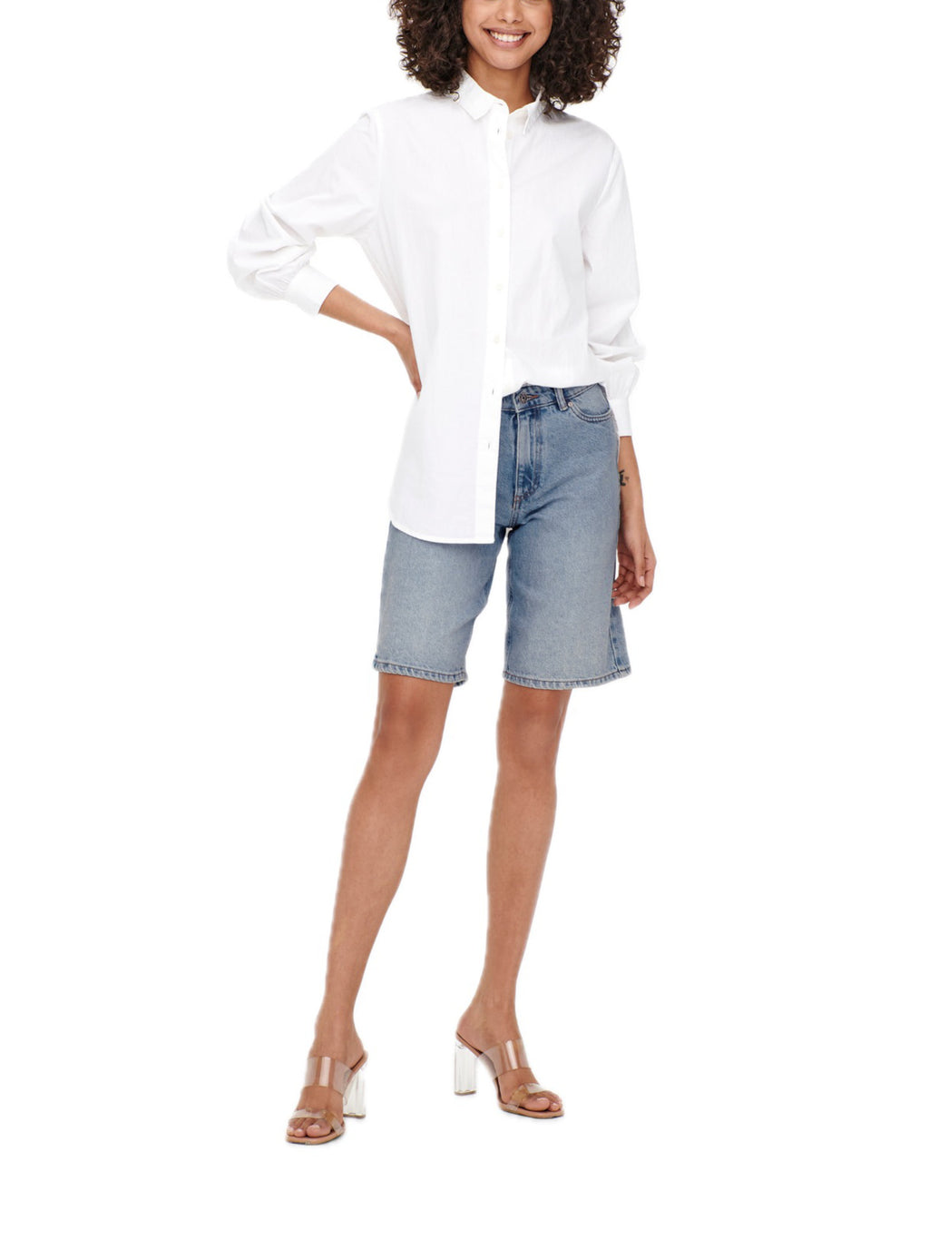 Shorts Only Light Blue Sonny 15256709 /Light Blue Denim ONLY 