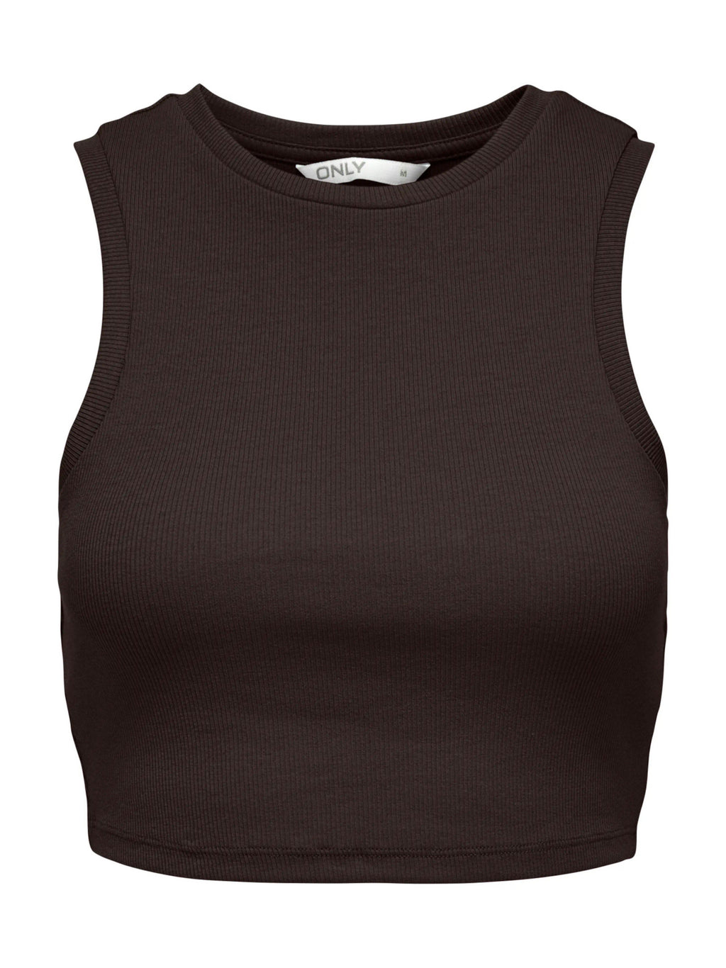 Top Only Vilma Marrone smanicato 15282771 /Black Coffee ONLY 