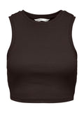 Top Only Vilma Marrone smanicato 15282771 /Black Coffee ONLY 