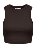 Top Only Vilma Marrone smanicato 15282771 /Black Coffee ONLY 