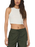 Top Only Vilma Bianco smanicato 15282771 /Cloud Dancer ONLY 