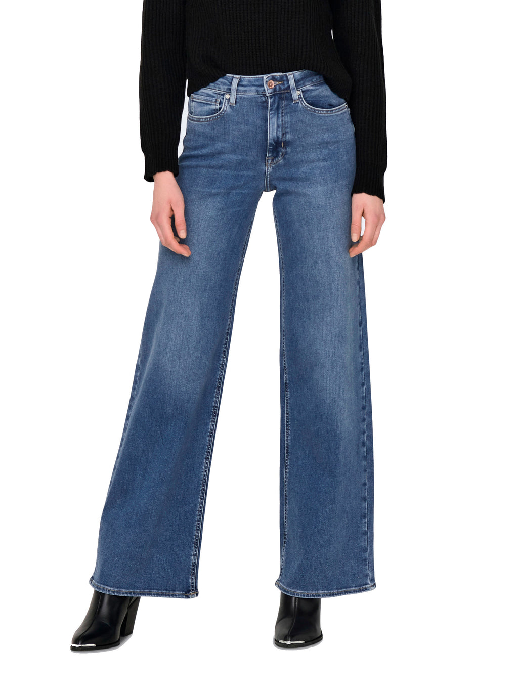 Jeans Only Madison Medium Blue Denim a palazzo 15282980 /Medium Blue Denim ONLY 