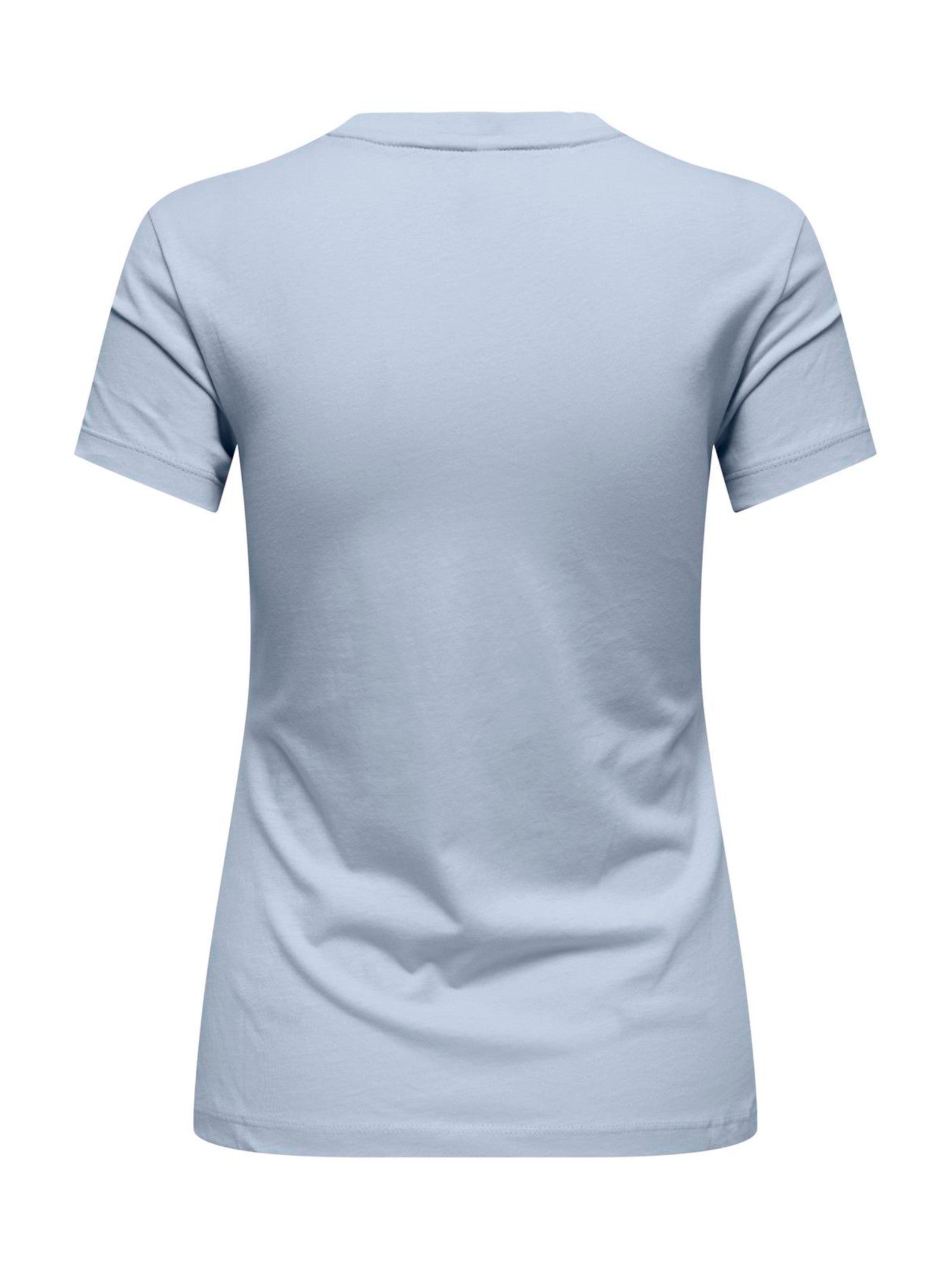 T-shirt Only Vibe Celelste con stampa 15291975 /Soft Chambray ONLY 