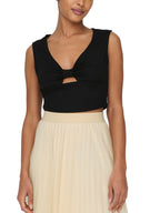Top Only Nero Jany smanicato 15294427 /Black ONLY 