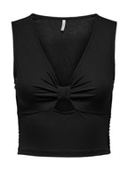 Top Only Nero Jany smanicato 15294427 /Black ONLY 