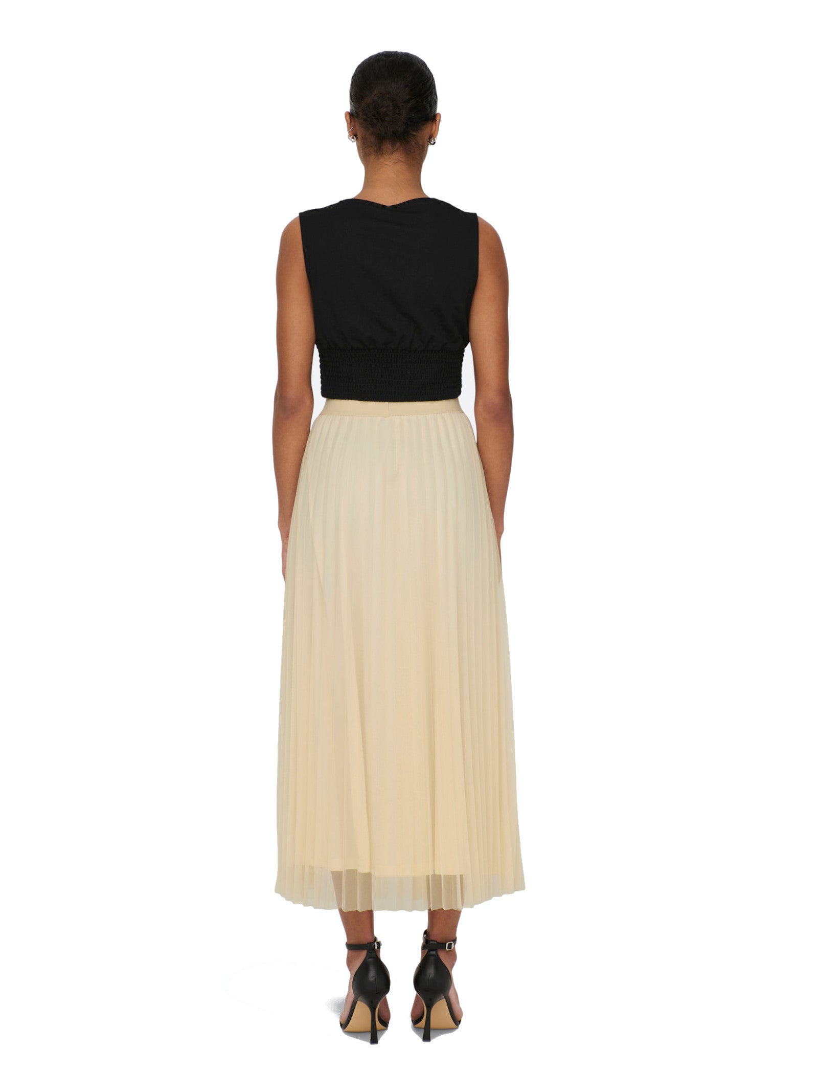 Top Only Nero Jany smanicato 15294427 /Black ONLY 