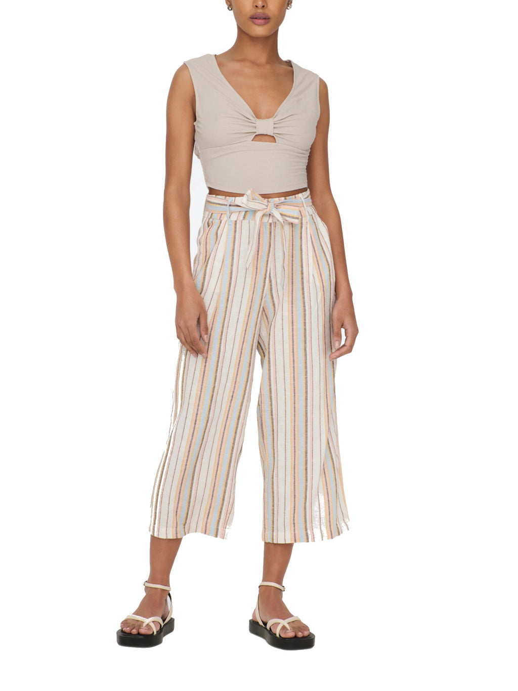 Top Only Beige Jany smanicato 15294427 /Pumice Stone ONLY 