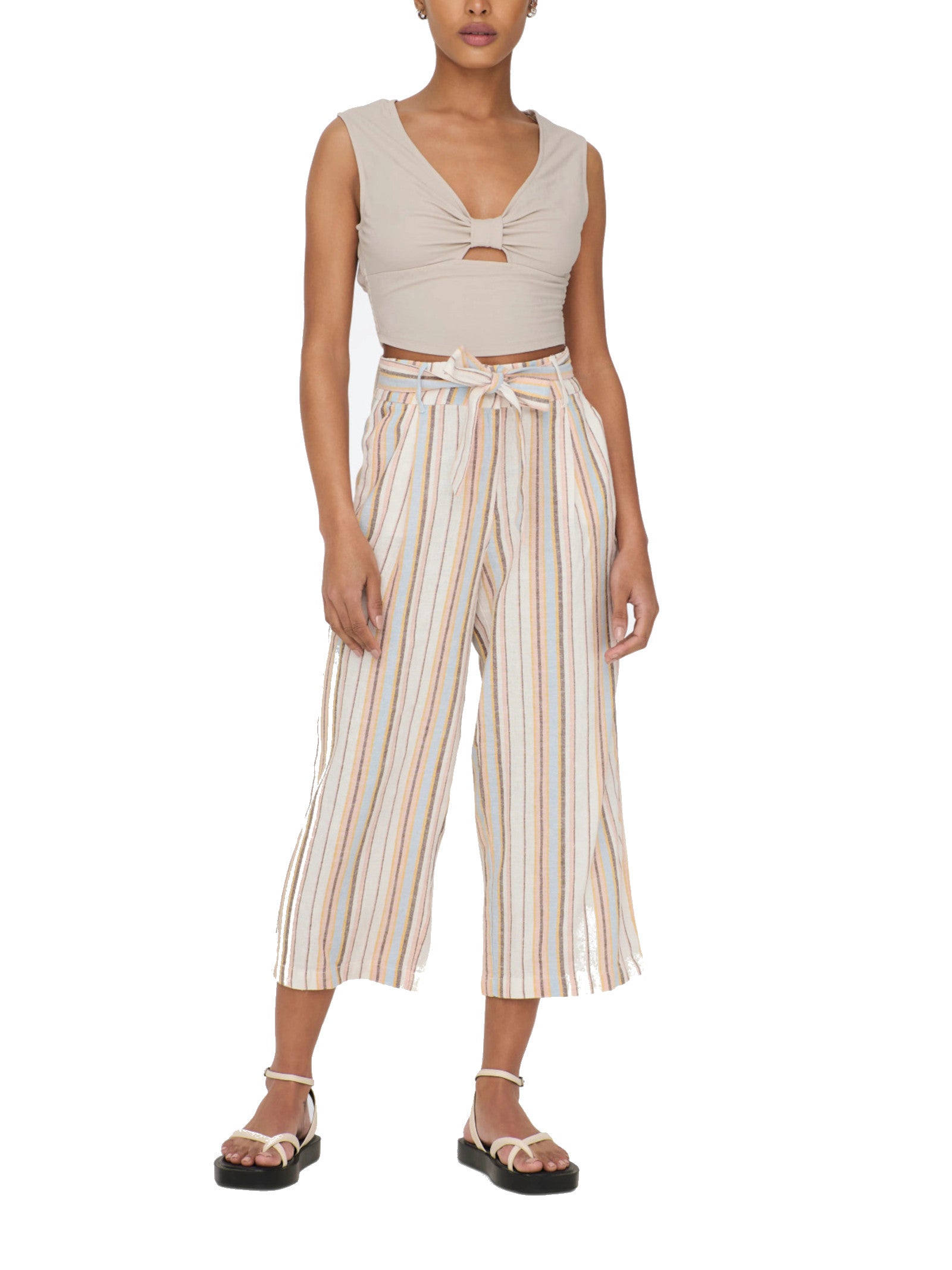 Top Only Beige Jany smanicato 15294427 /Pumice Stone ONLY 