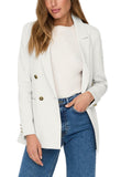 Blazer Only Bianco Astrid doppipetto 15294709 /Cloud Dancer ONLY 