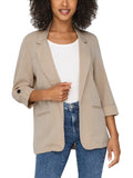 Blazer Only Marsa Beige con manica 3/4 15308084 /Safari ONLY 