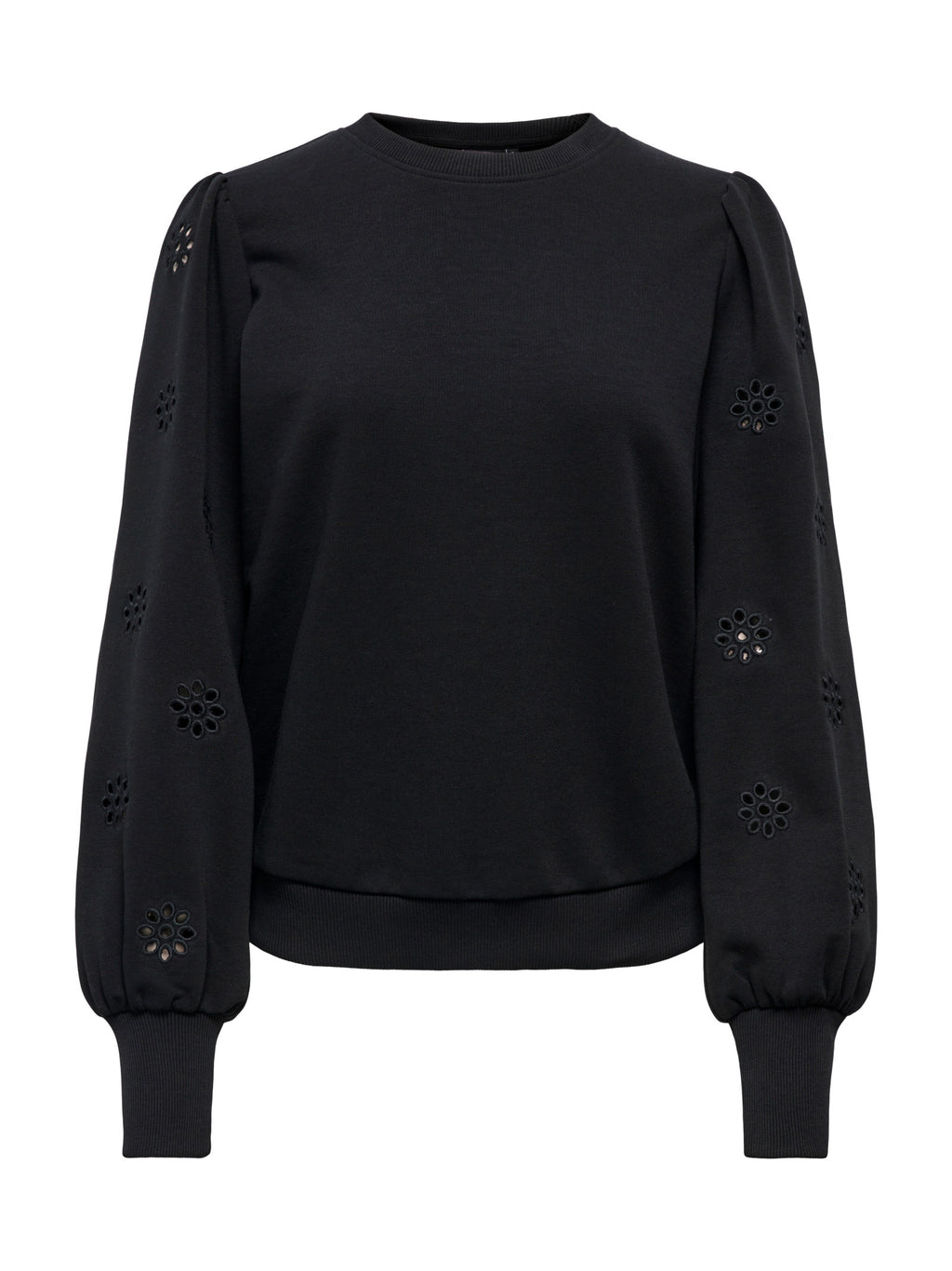 Felpa Only Femme Nero con ricamo 15315687 /Black ONLY 