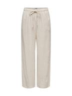 Pantalone Only Siesta Beige in lino 15322263 /Moonbeam ONLY 