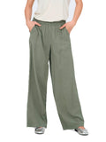 Pantalone Only Laris Verde con elastico 15337956 /Smokey Olive ONLY 