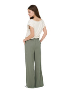 Pantalone Only Laris Verde con elastico 15337956 /Smokey Olive ONLY 