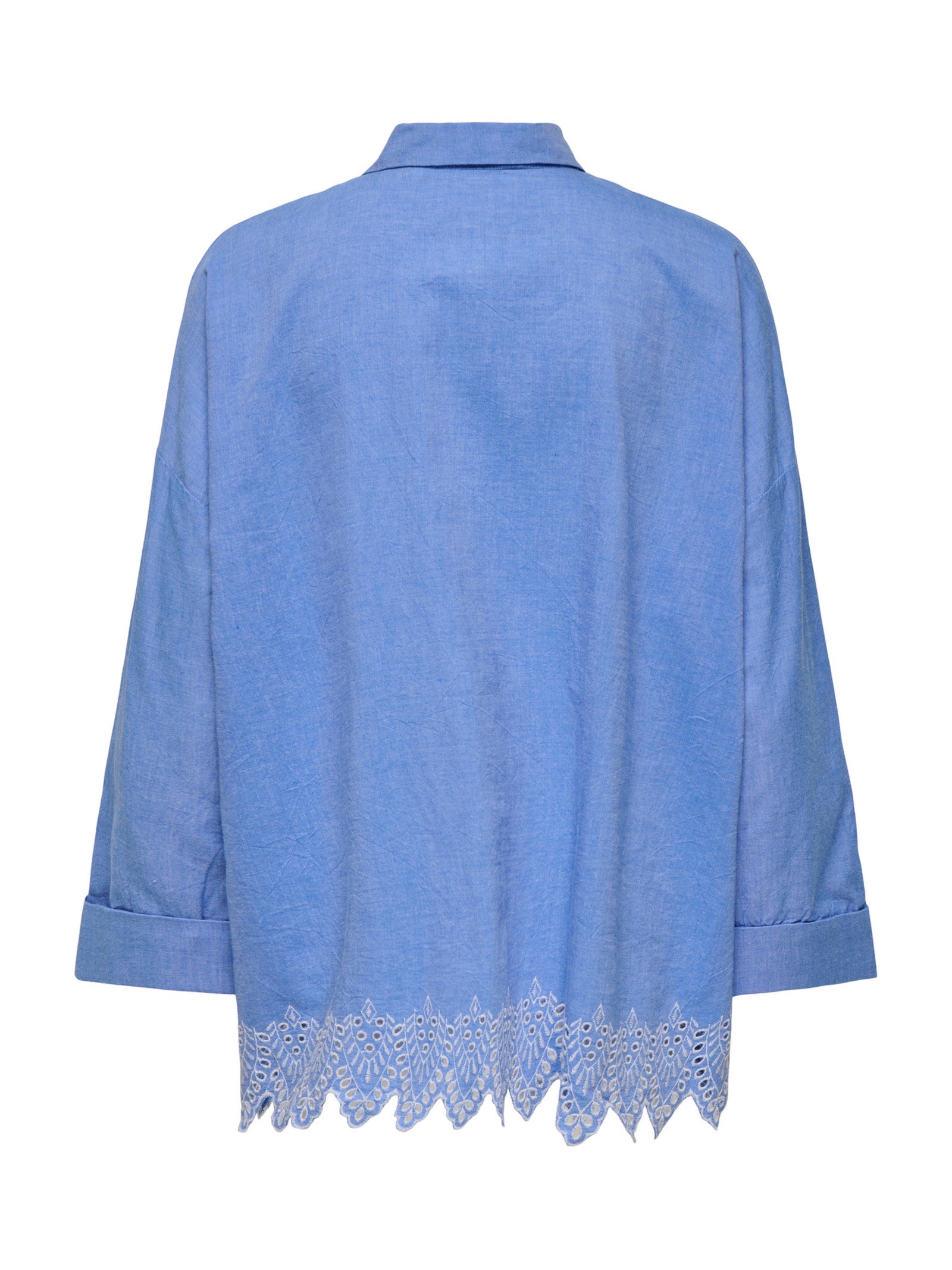 Camicia Only Graces Azzurro sangallo 15343165 /Blue Bonnet ONLY 