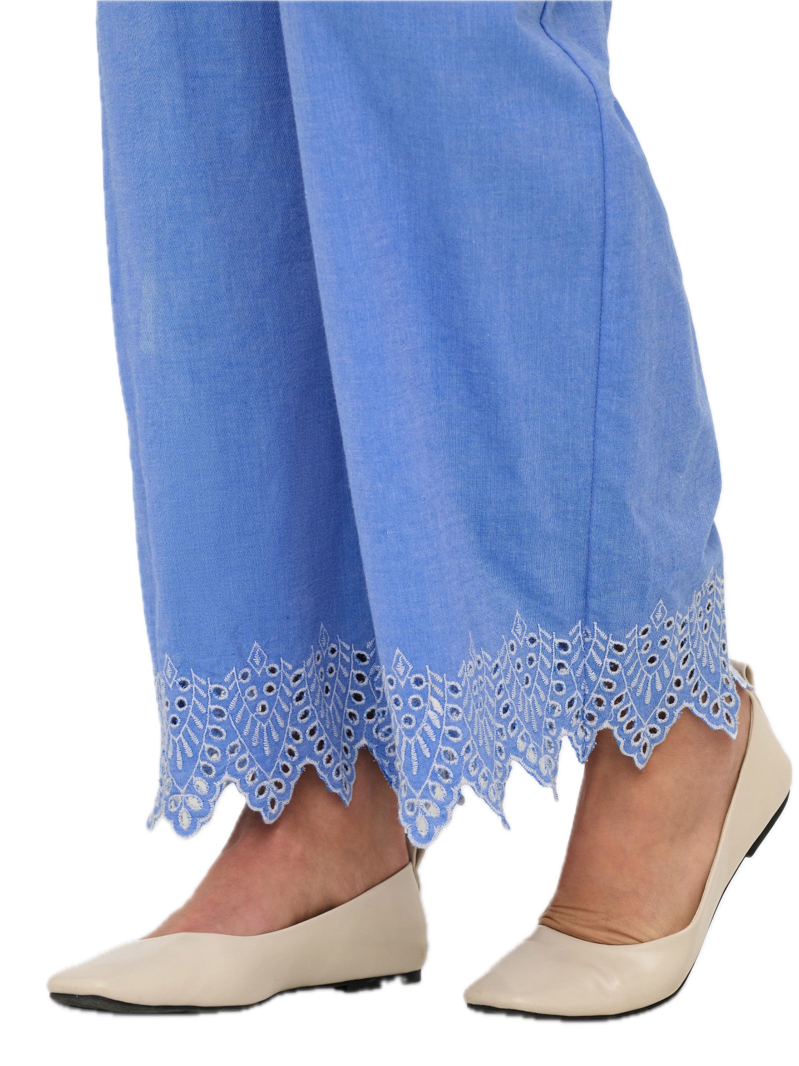 Pantalone Only Azzurro Paula sangallo 15343184 /Blue Bonnet ONLY 