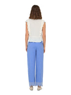 Pantalone Only Azzurro Paula sangallo 15343184 /Blue Bonnet ONLY 