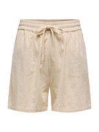 Short Only Tiziana Beige loose 15343637 /Silver Lining ONLY 