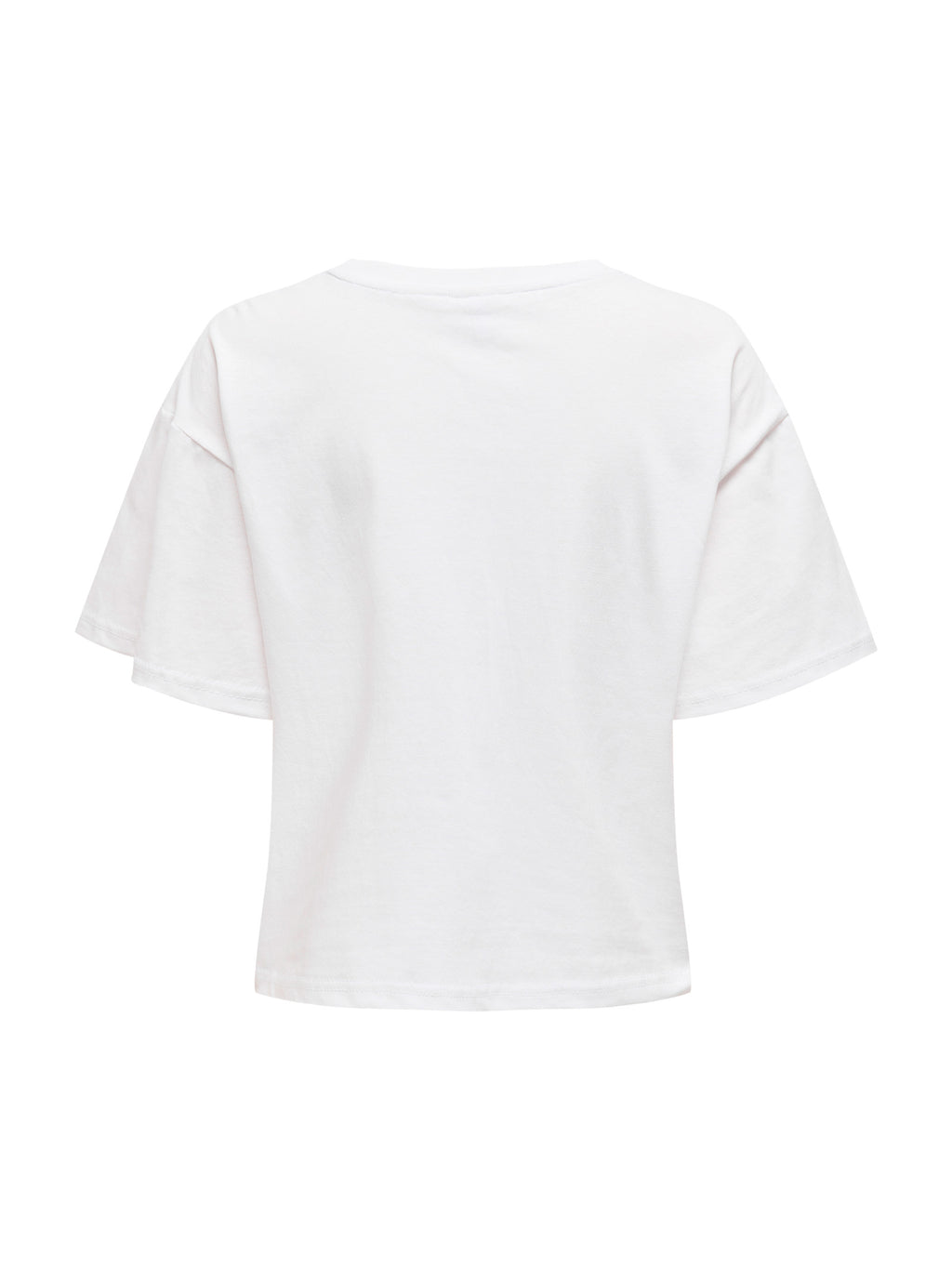 T-shirt Only Bianco Terza Cropped 15343834 /Bright White ONLY 