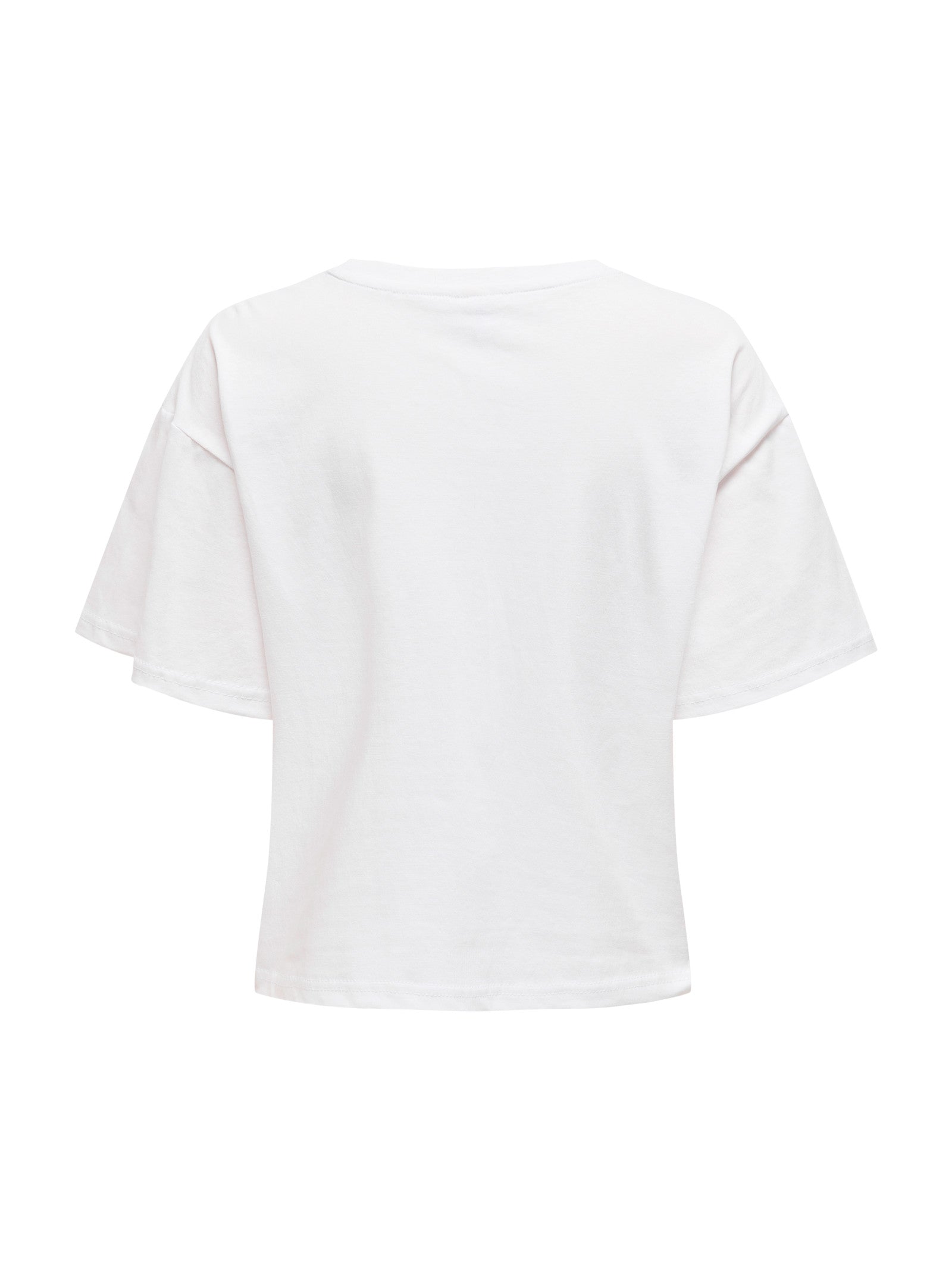 T-shirt Only Bianco Terza Cropped 15343834 /Bright White ONLY 