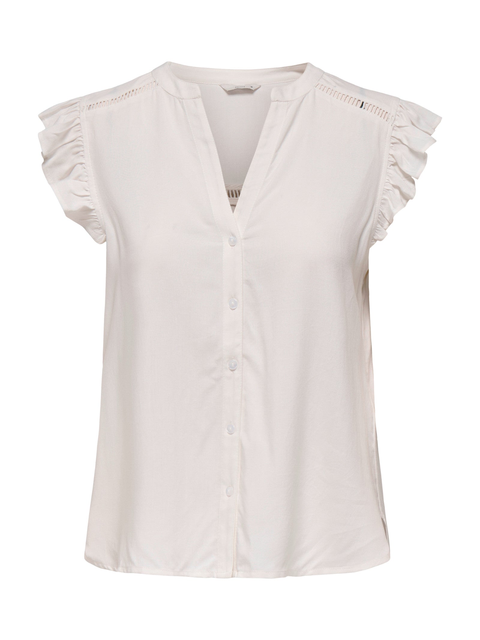 Camicia Only Rosella Bianco manica corta 15345828 /Cloud Dancer ONLY 
