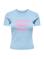 T-shirt Only Kira Celeste stampa 15359963 /Soft Chambray ONLY 