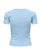 T-shirt Only Kira Celeste stampa 15359963 /Soft Chambray ONLY 